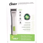Oster Corporation-Volt Lithium & Ion Cordless Clipper Kit- White/green